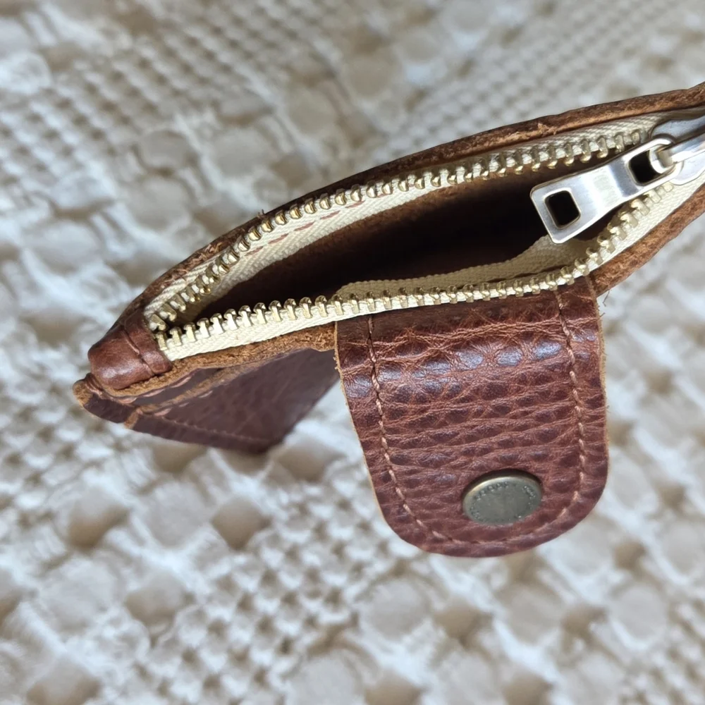 Portland Leather Sabrina Wallet in Nutmeg